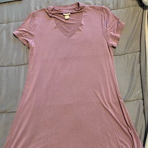 Above knee loose dress